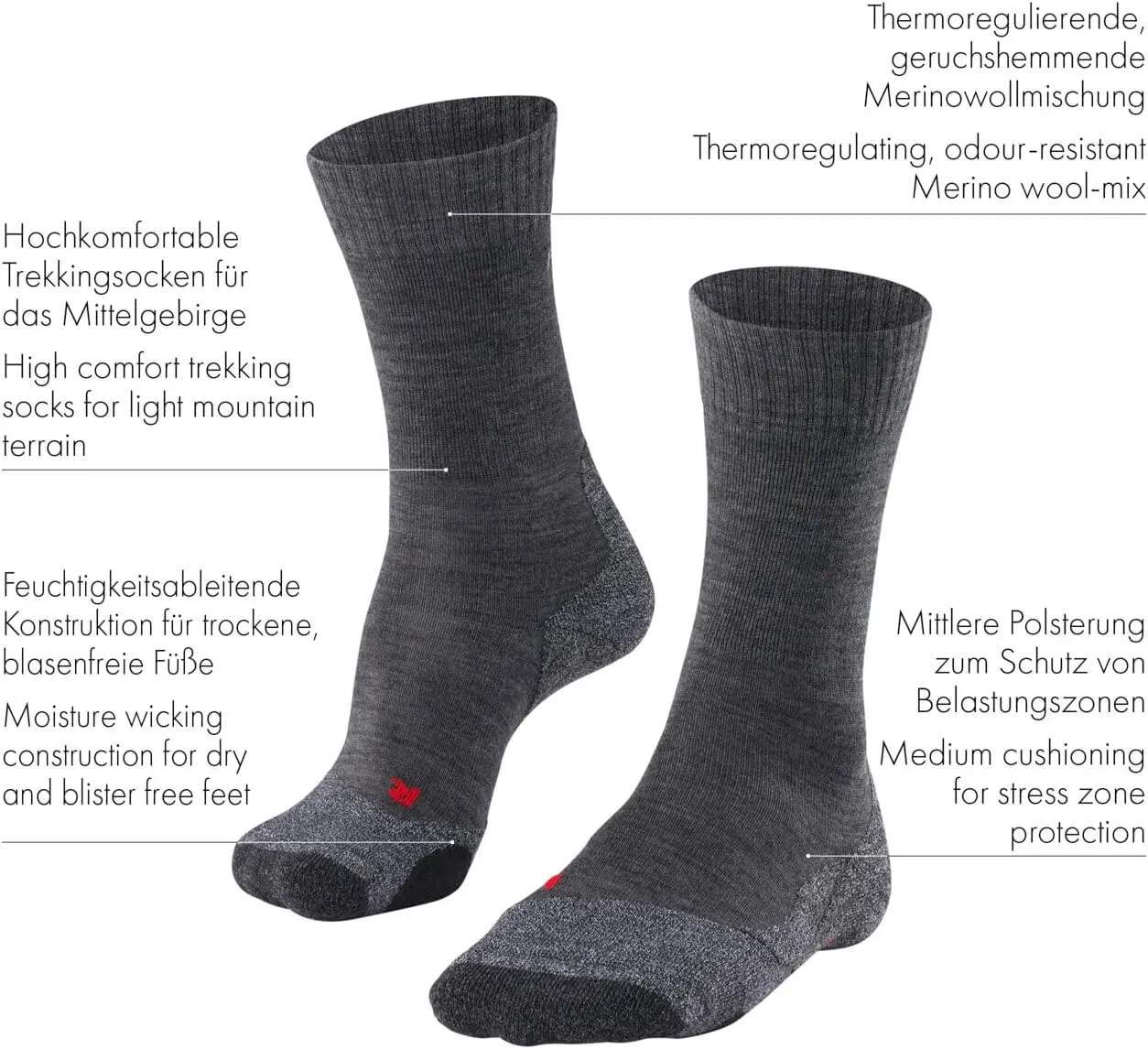 FALKE Men's Ess Trekking-Tk2