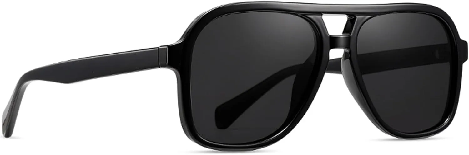 Fashion Pilot Full Lens polarized Reading Sunglasses for Men Women Cycling Driving Sports Readers