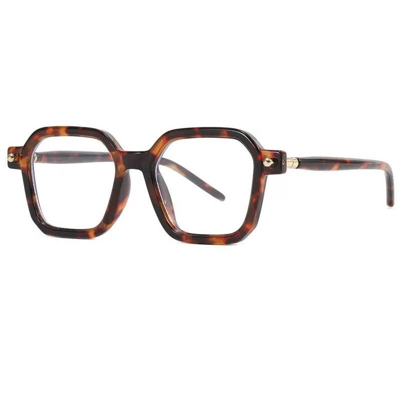Fashion Retro Designer Square Sunglasses For Women Men