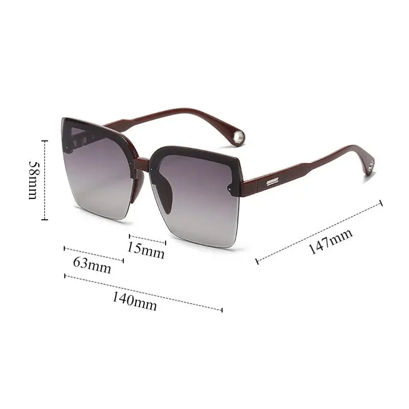 Fashion Rimless Sunglasses