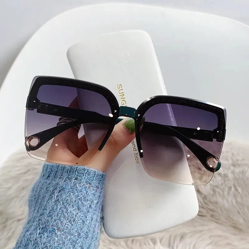 Fashion Rimless Sunglasses