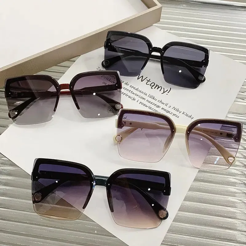 Fashion Rimless Sunglasses