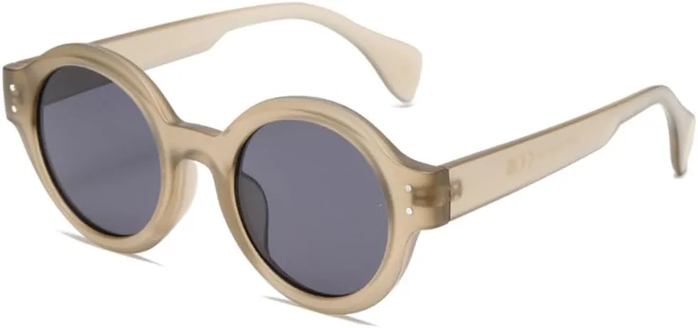 Fashion Round Sunglasses Women Men Retro Sun Glasses Vintage Trendy Small Frame Shades Eyewear Uv400