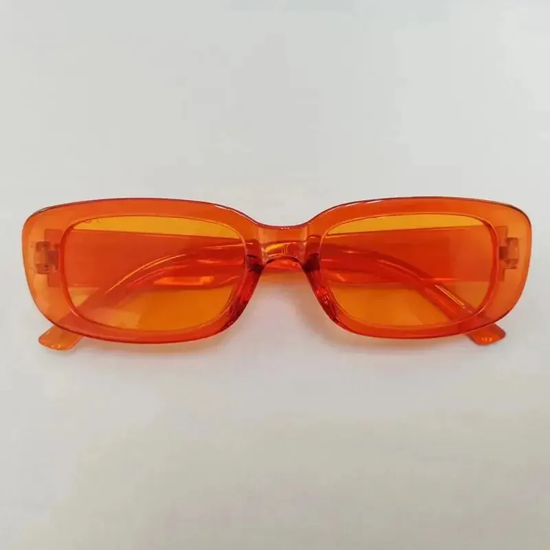 Fashion Sunglasses Classic Retro Square Glasses Women Vintage Eyewear Travel Small Rectangle Anti-Glare Sun Glasses
