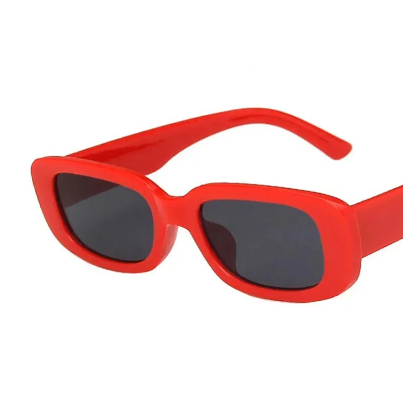 Fashion Sunglasses Classic Retro Square Glasses Women Vintage Eyewear Travel Small Rectangle Anti-Glare Sun Glasses
