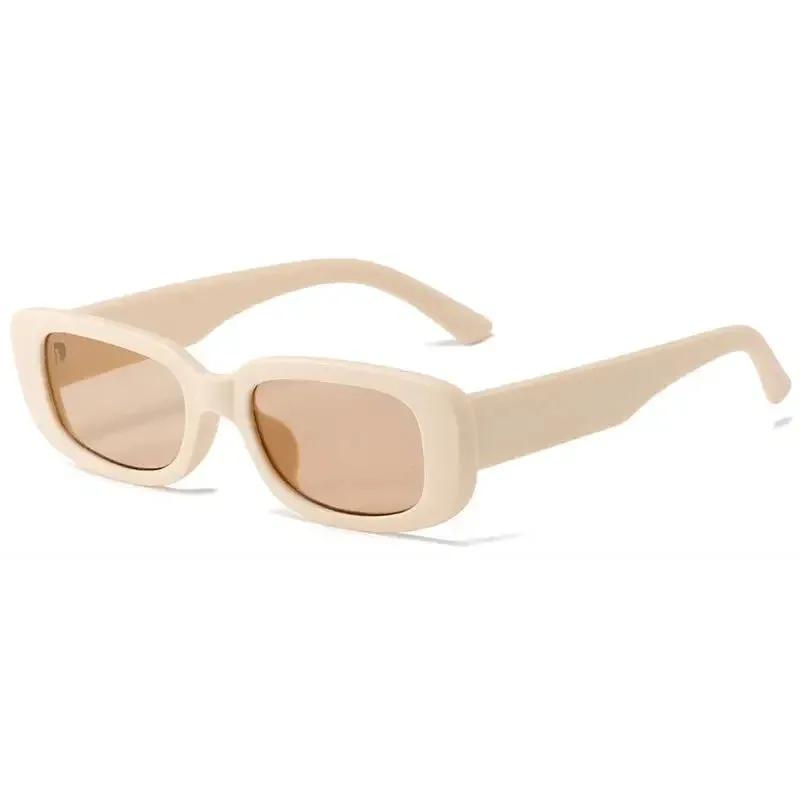 Fashion Sunglasses Classic Retro Square Glasses Women Vintage Eyewear Travel Small Rectangle Anti-Glare Sun Glasses