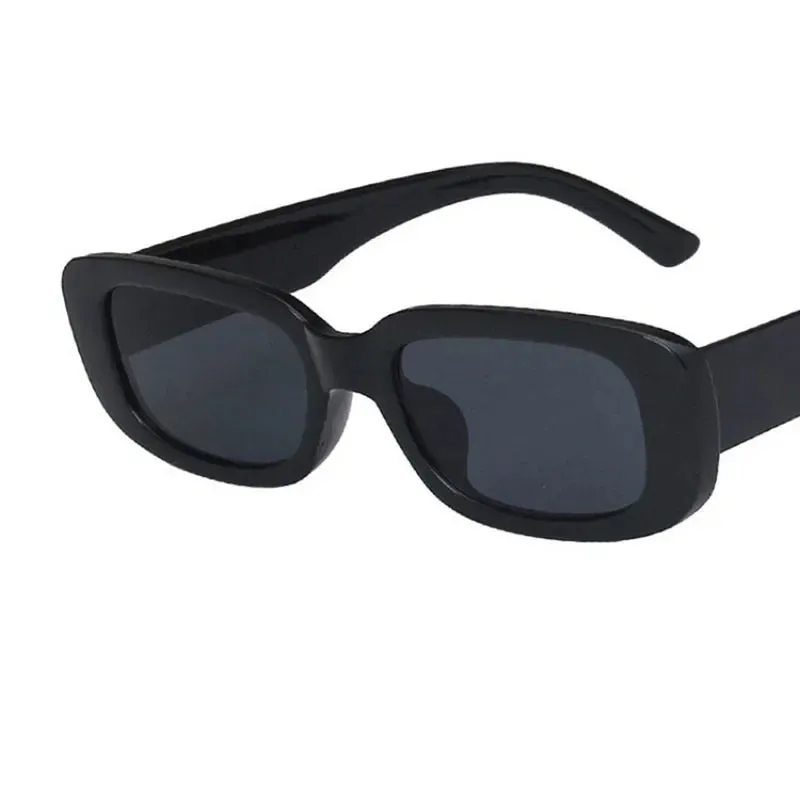 Fashion Sunglasses Classic Retro Square Glasses Women Vintage Eyewear Travel Small Rectangle Anti-Glare Sun Glasses
