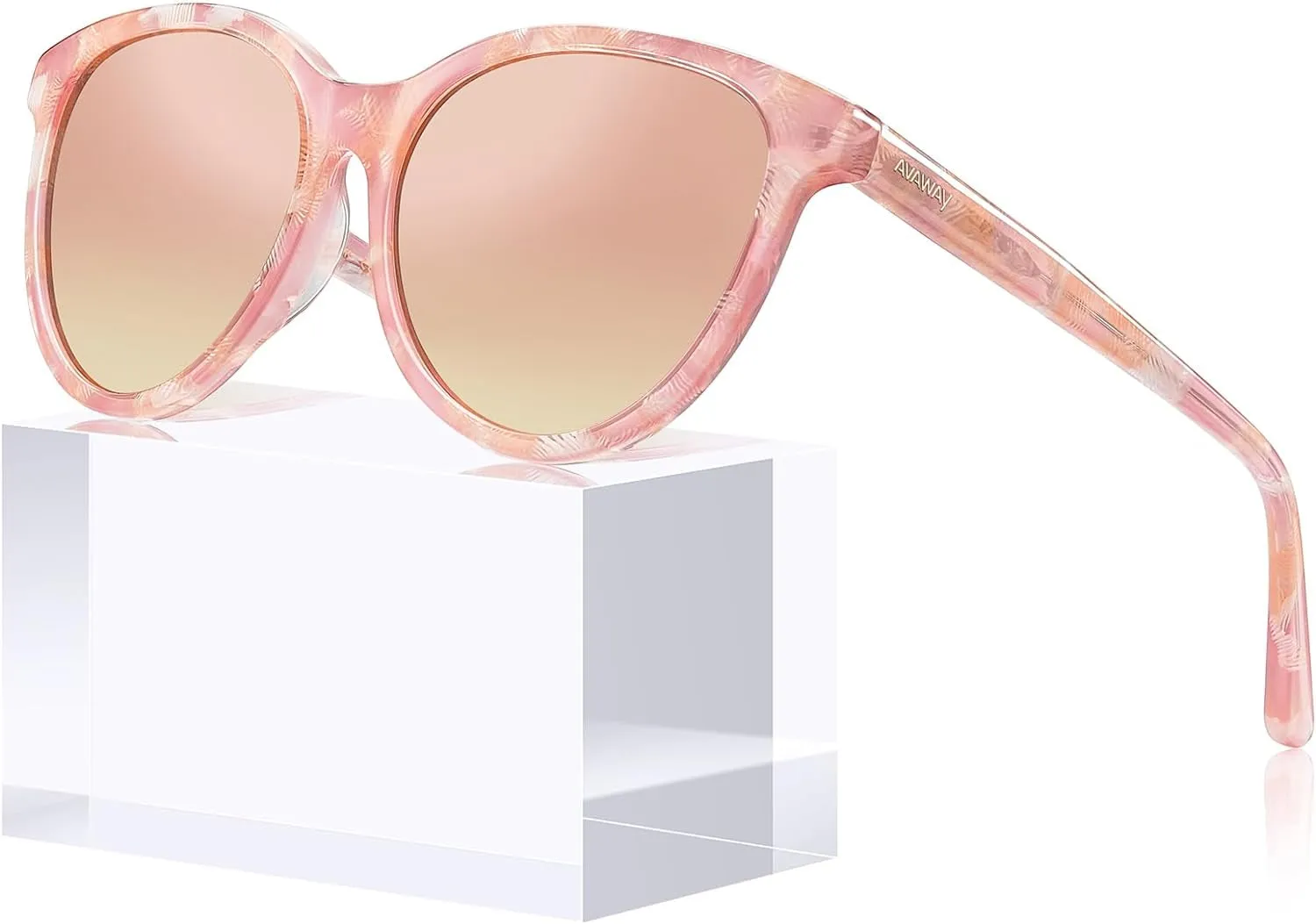 Fashion Sunglasses for Women Polarised UV Protection Ladies Eyewear for Photography Wandern Travelling Driving,Category 3