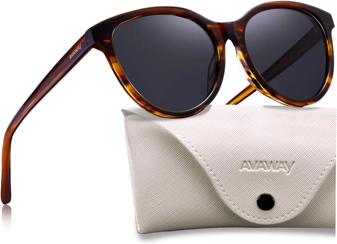 Fashion Sunglasses for Women Polarised UV Protection Ladies Eyewear for Photography Wandern Travelling Driving,Category 3