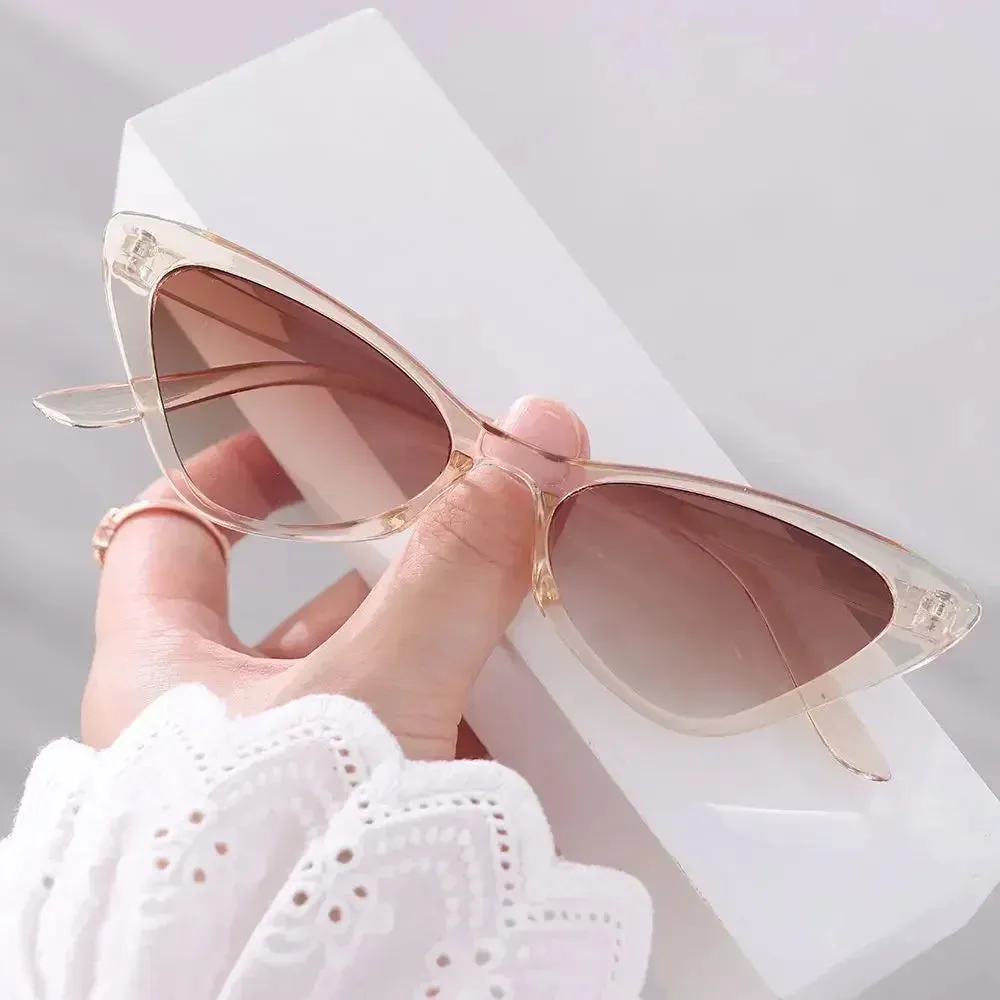 Fashion Women's Luxury Cat Eye Sunglasses UV400 Vintage Shades