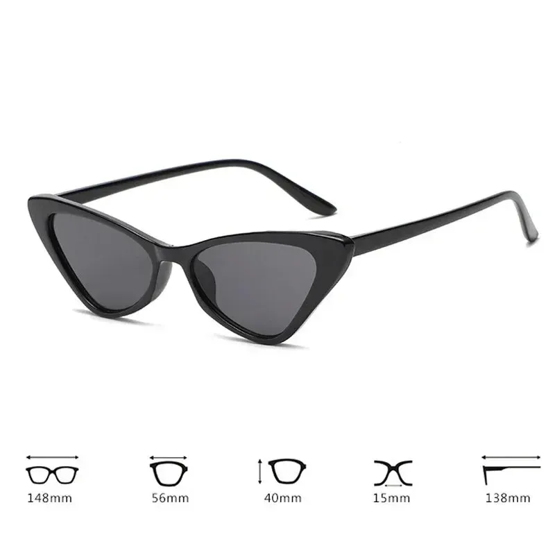 Fashion Women's Luxury Cat Eye Sunglasses UV400 Vintage Shades