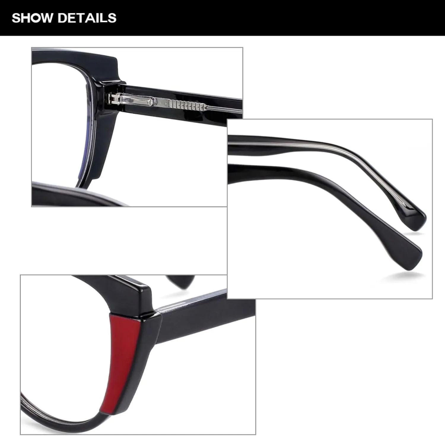 Femal Cat Eye Glasses Women Plastic Titanium Fashion