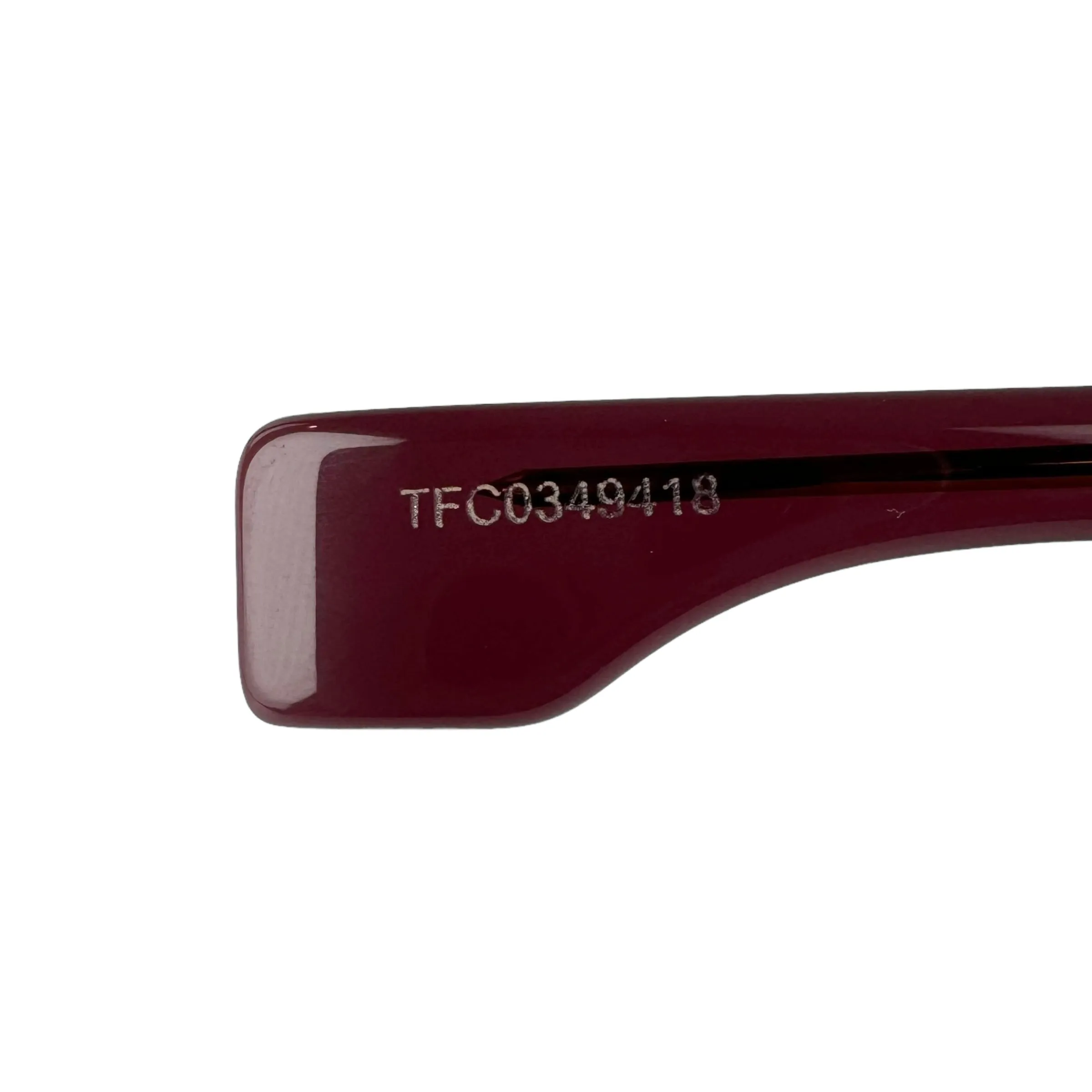 Fendi Roma Oversized Square Frame Purple Acetate Sunglasses