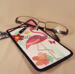Flamingo Eyeglass Case