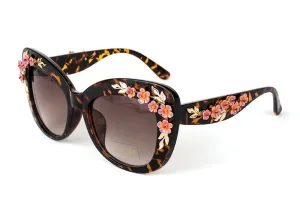Flower Design Sunglasses
