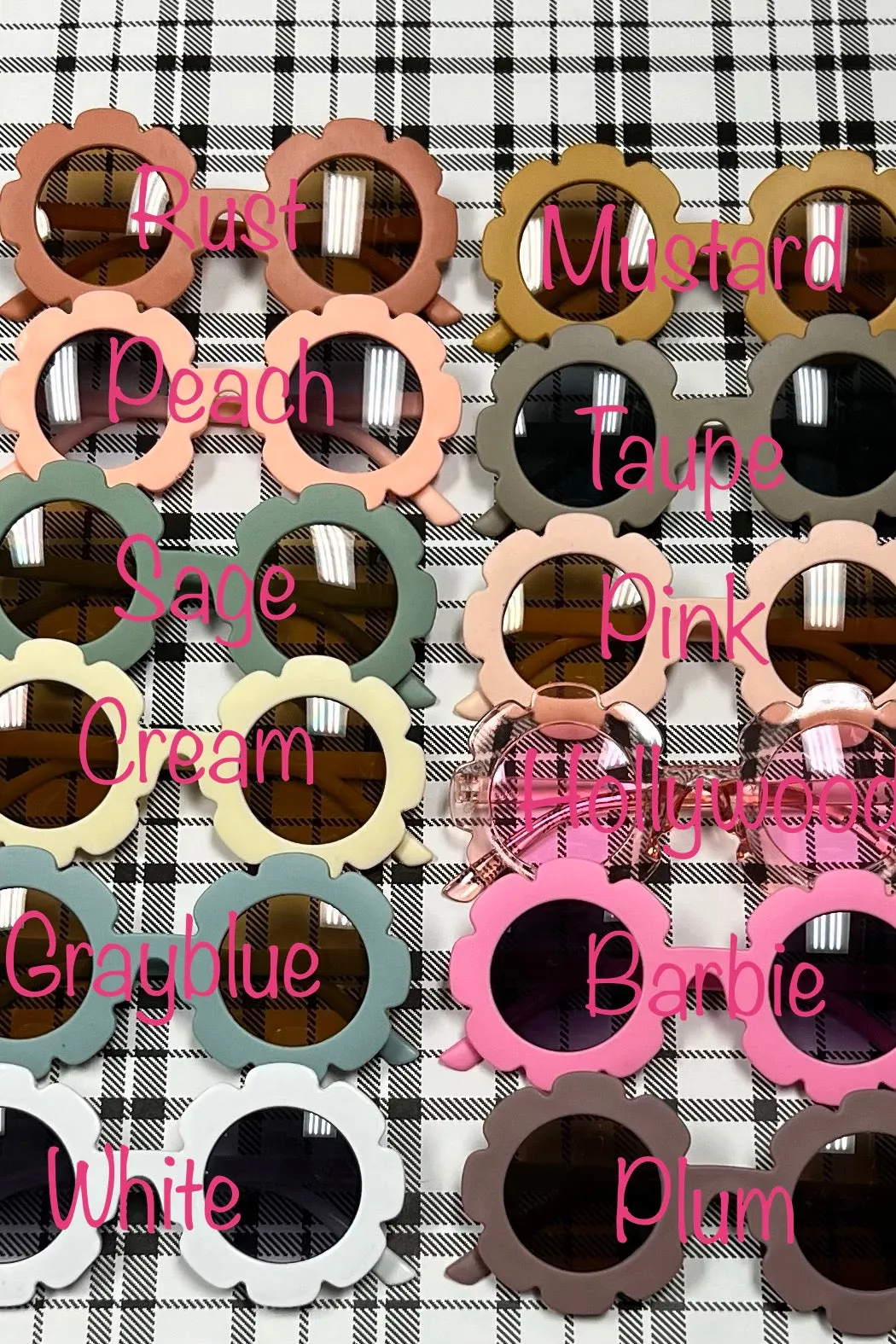 Flower Power Sunnies - Kids