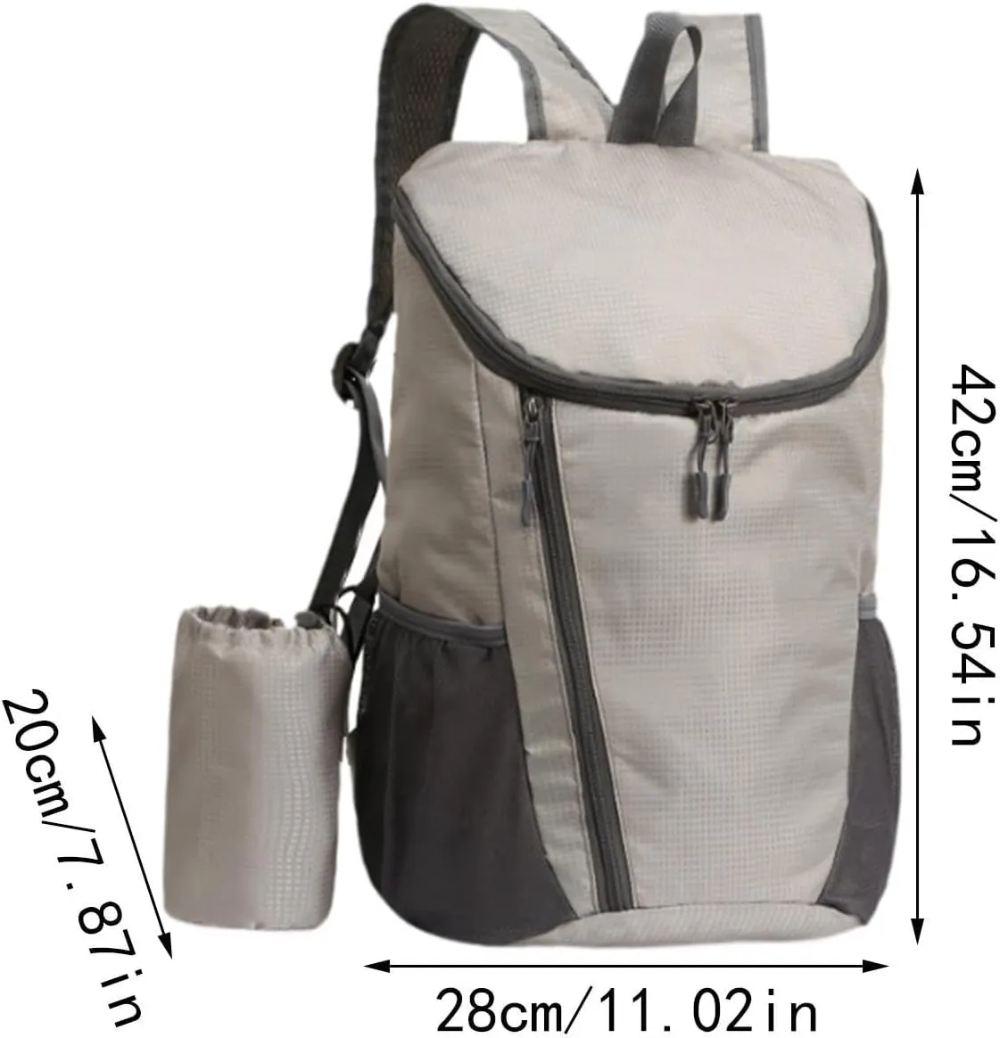 Foldable Backpack Rucksack Travel Bag Daypack for Trekking Survival Outdoor Travel