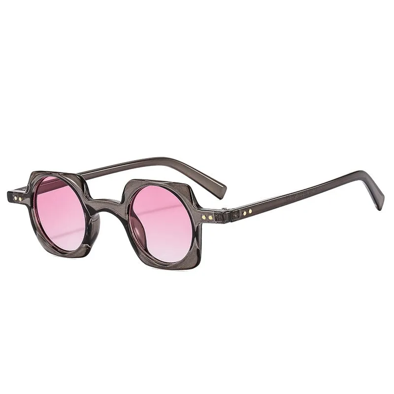 Funky Retro Small Square Round Sunglasses (   more colors)