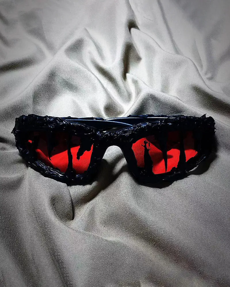 Futuristic Flame Sunglasses