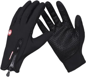 GANAZONO Windproof Gloves Anti-Slip Gloves Touchscreen Gloves Sports Gloves Cold Weather Gloves