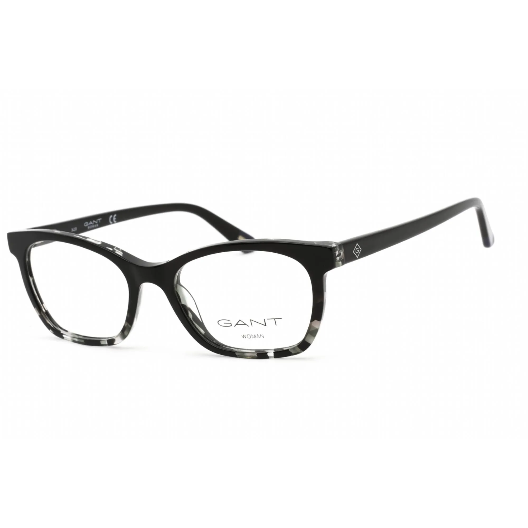 Gant Women's Eyeglasses - Colored Havana Plastic Cat Eye Shape Frame | GA4095 055