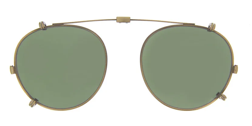 Garrett Leight Clune Clip 5047 BG/G15 Folding Clip On