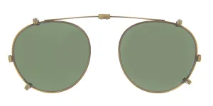 Garrett Leight Clune Clip 5047 BG/G15 Folding Clip On