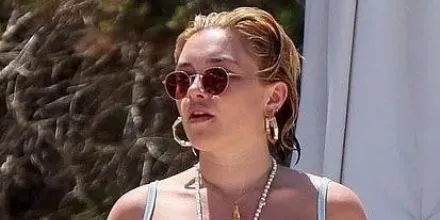 Garrett Leight Robson 4042 RG-NU/SFBOR - As Seen On Florence Pugh