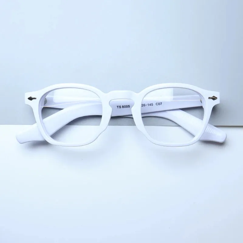 Gatenac Unisex Full Rim Square Acetate Eyeglasses Gxyj1453