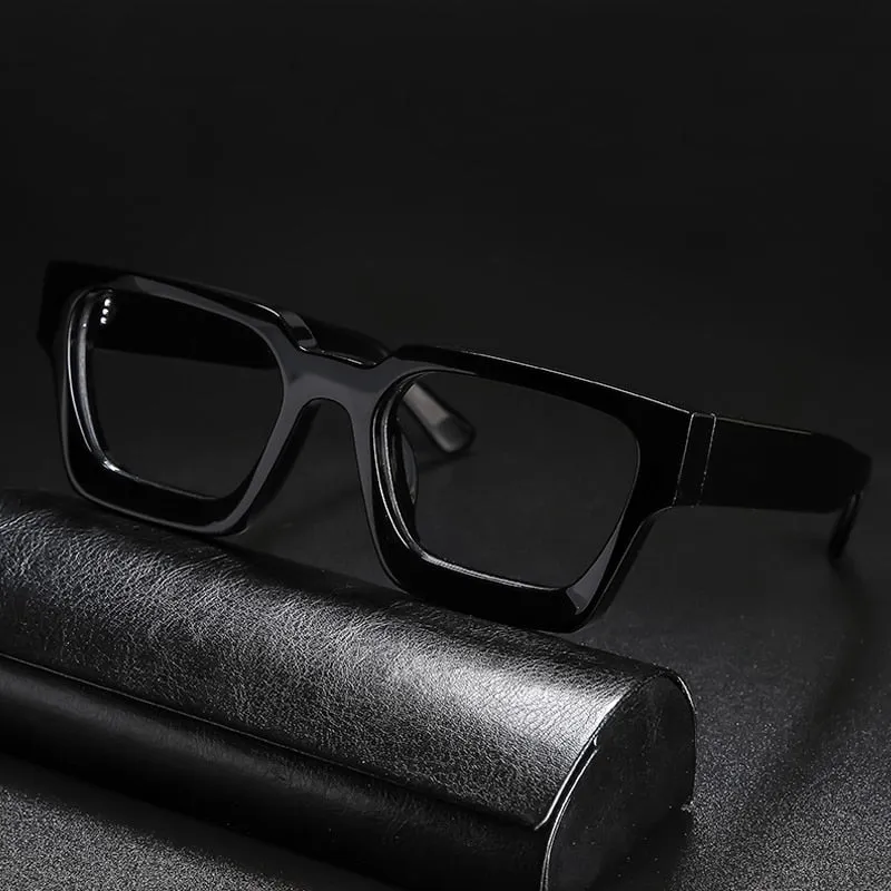 Gatenac Unisex Full Rim Square Acetate Frame Eyeglasses Gxyj724