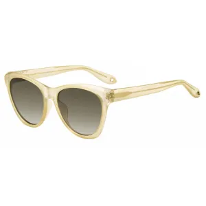 Givenchy Women's Sunglasses - Crystal Yellow Cat Eye Frame | GIVENCHY GV7068/S 40G/HA