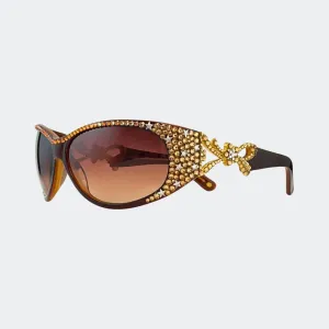 GL934 OVAL SUNGLASSES