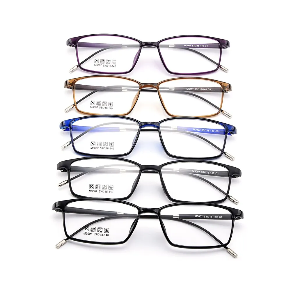 Gmei Unisex Eyeglasses Ultra-Light Tr90 Plastic 5 Colors M3007
