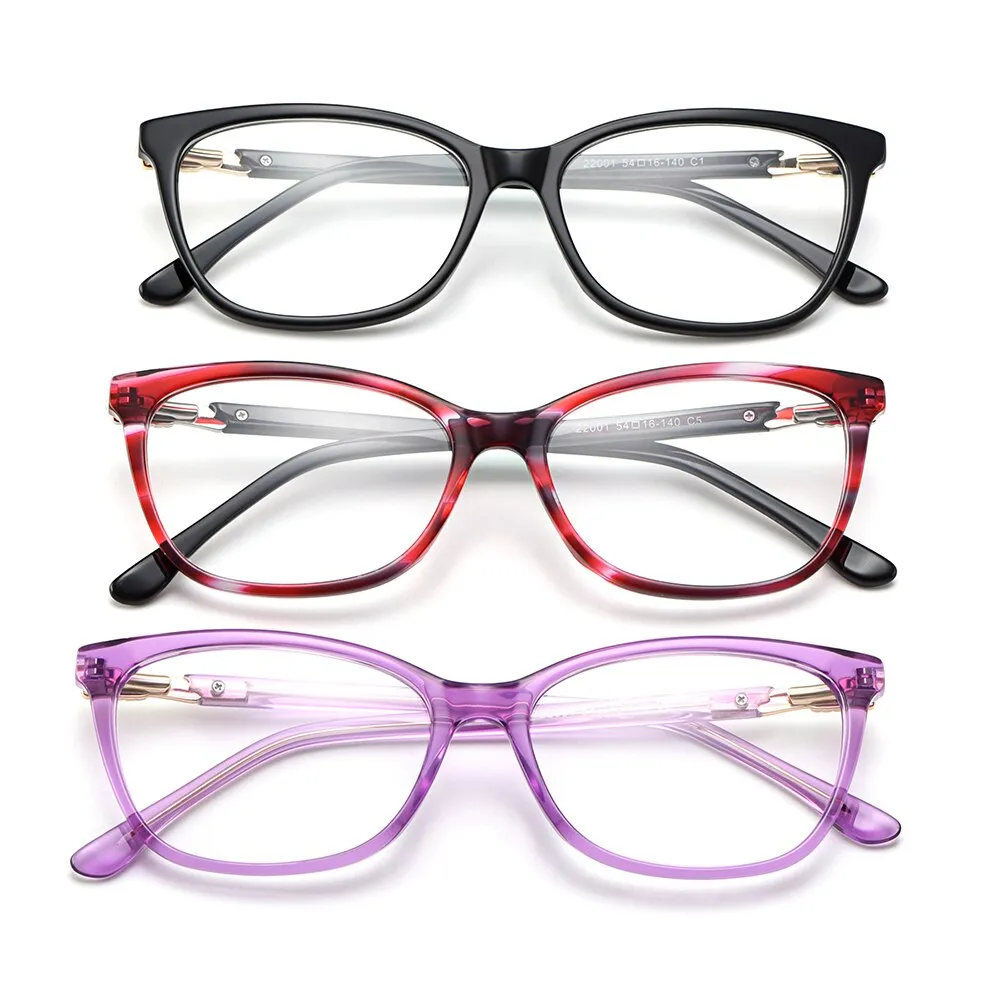 Gmei Women's Eyeglasses Acetate Alloy M22001