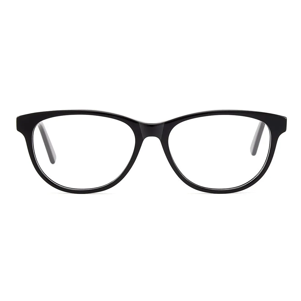 Gmei Women's Eyeglasses Acetate Cat Eye Full Rim Spring Hinges Yh6024