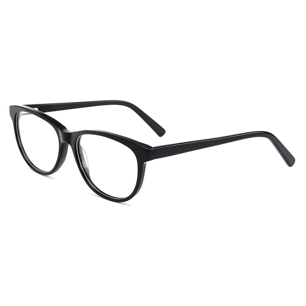 Gmei Women's Eyeglasses Acetate Cat Eye Full Rim Spring Hinges Yh6024