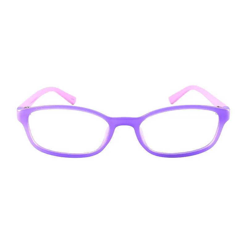 Gmei Women's Eyeglasses Purple Acetate Oval Full Rim Small Face T8115