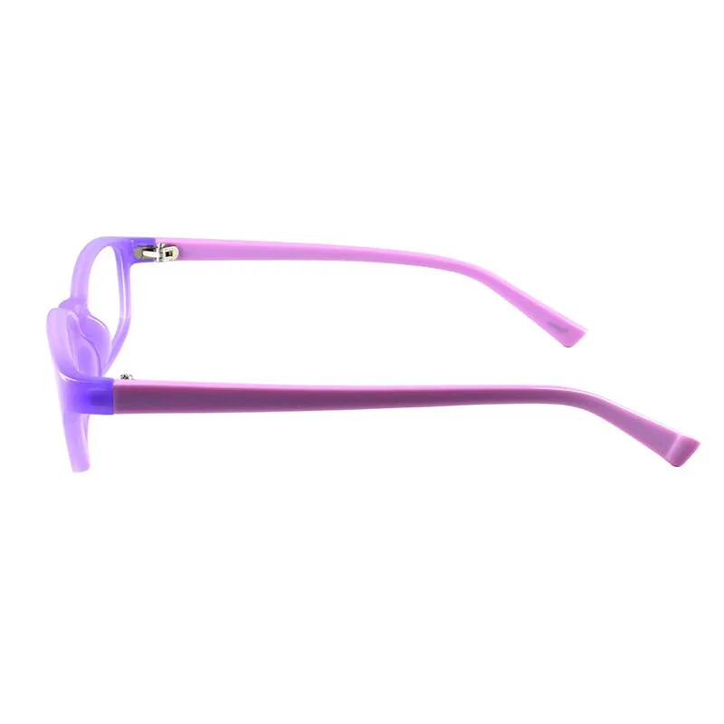 Gmei Women's Eyeglasses Purple Acetate Oval Full Rim Small Face T8115