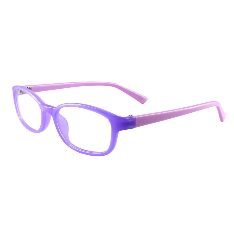 Gmei Women's Eyeglasses Purple Acetate Oval Full Rim Small Face T8115