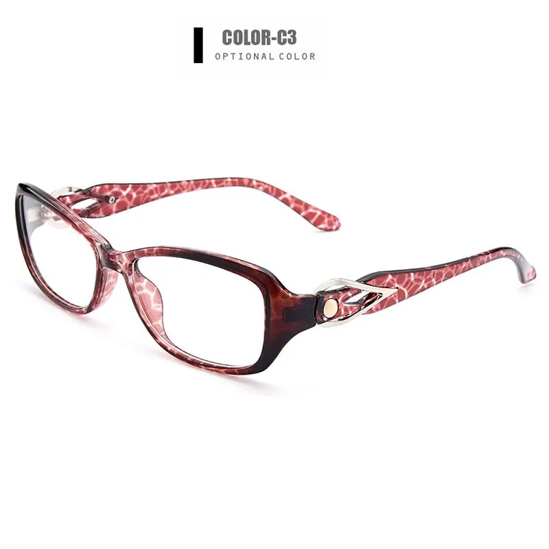 Gmei Women's Eyeglasses Ultra-Light Tr90 Plastic M1293