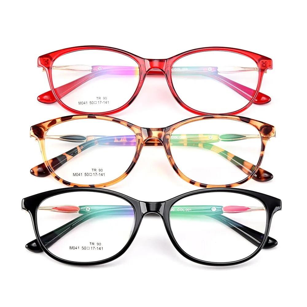 Gmei Women's Eyeglasses Ultralight Tr90 Plastic Full Rim M041