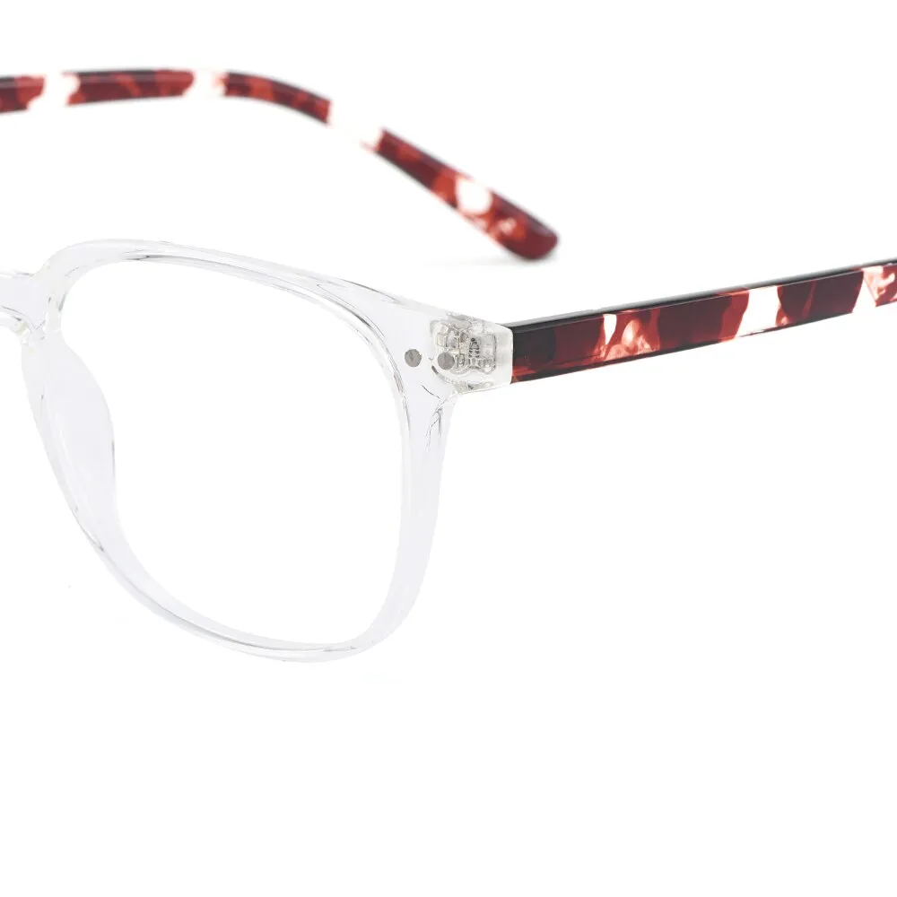 Gmei Women's Eyeglasses Voguish Transparent Plastic H8021