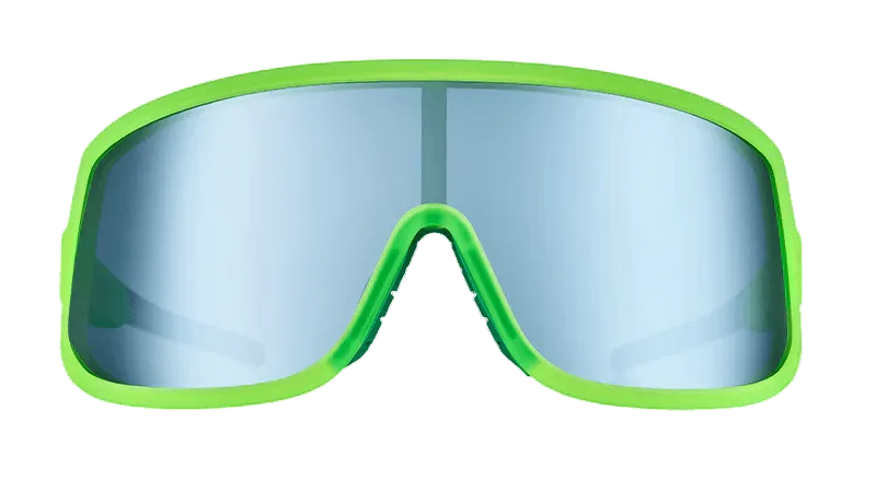 Goodr Wrap Gs Polarized Performance Sunglasses – No-Slip, No-Bounce, Full Coverage for Maximum Protection