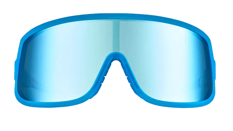 Goodr Wrap Gs Polarized Performance Sunglasses – No-Slip, No-Bounce, Full Coverage for Maximum Protection