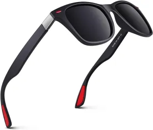 GQUEEN Polarised Sunglasses Mens Womens Lightweight TR90 Frame 100% UV400 Protection
