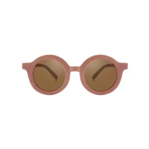 Grech & Co. Round Sustainable Sunglasses – Sunset