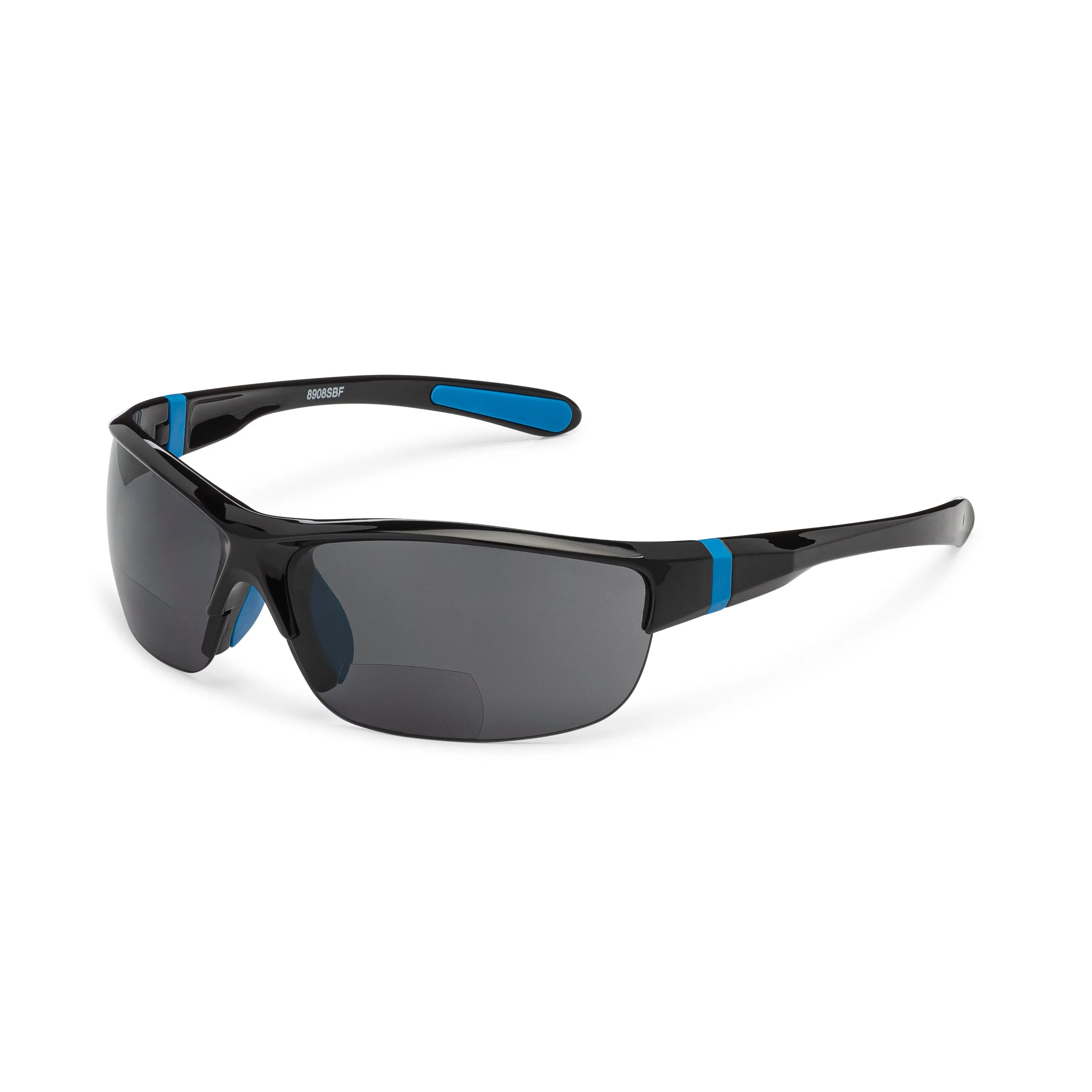 grinderPUNCH Bifocal Sunglasses Outdoor Sun Reading Glasses Sports Eye Protection Shades Wrap Around Readers