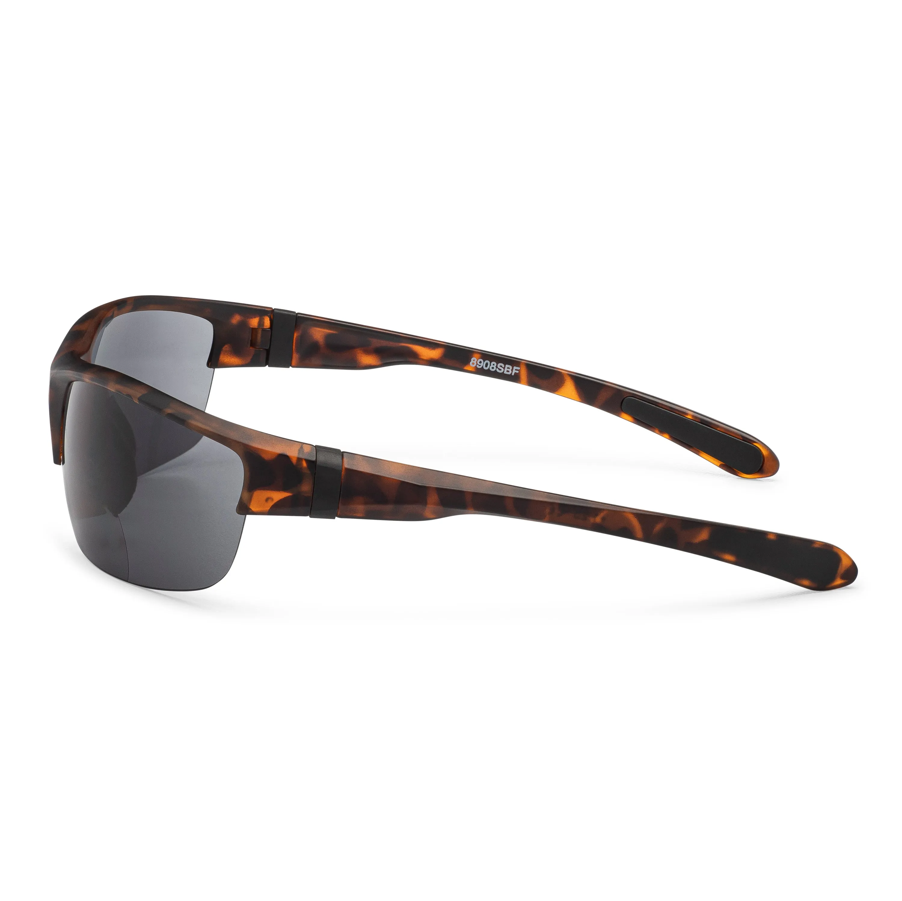 grinderPUNCH Bifocal Sunglasses Outdoor Sun Reading Glasses Sports Eye Protection Shades Wrap Around Readers