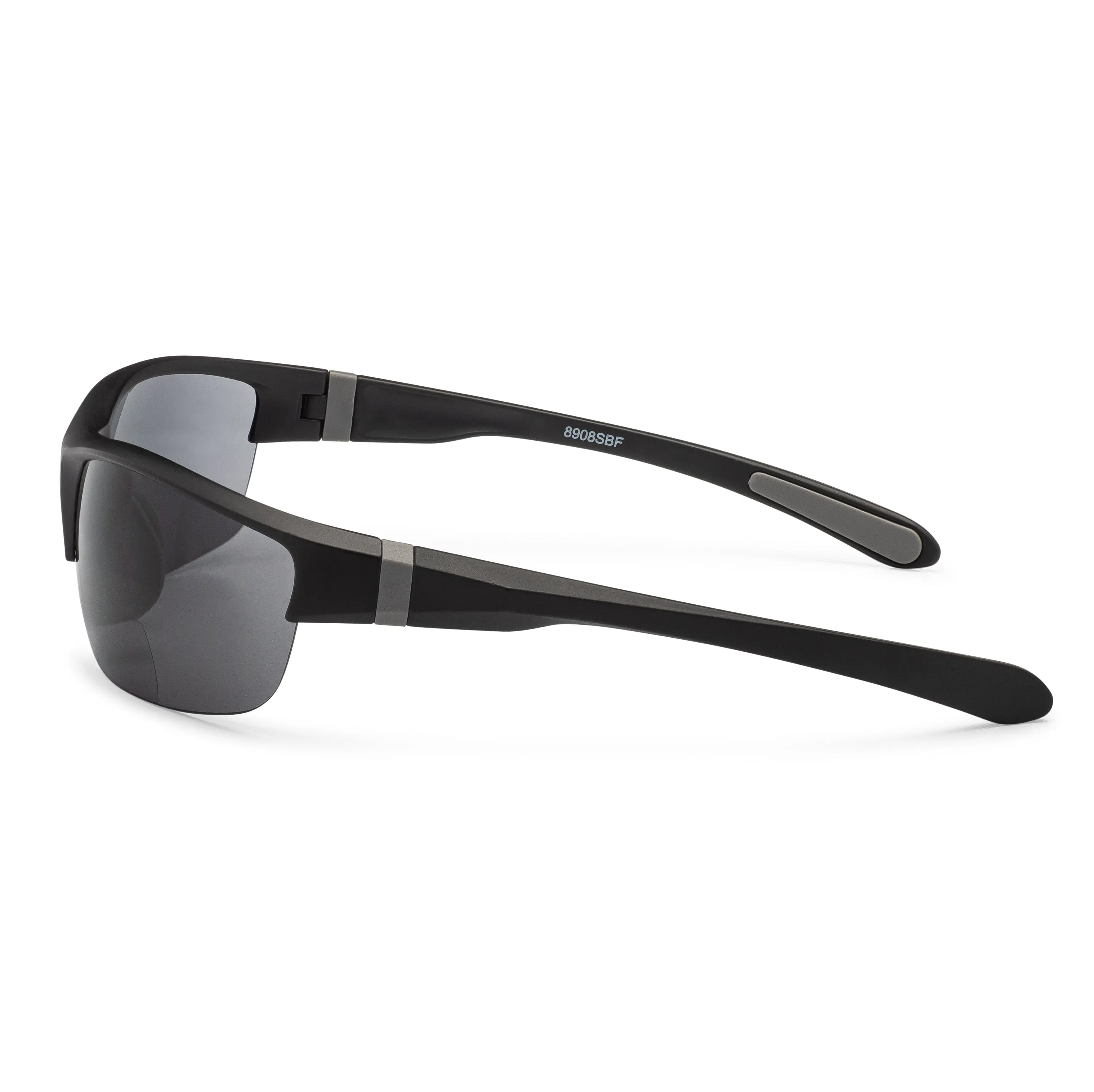 grinderPUNCH Bifocal Sunglasses Outdoor Sun Reading Glasses Sports Eye Protection Shades Wrap Around Readers