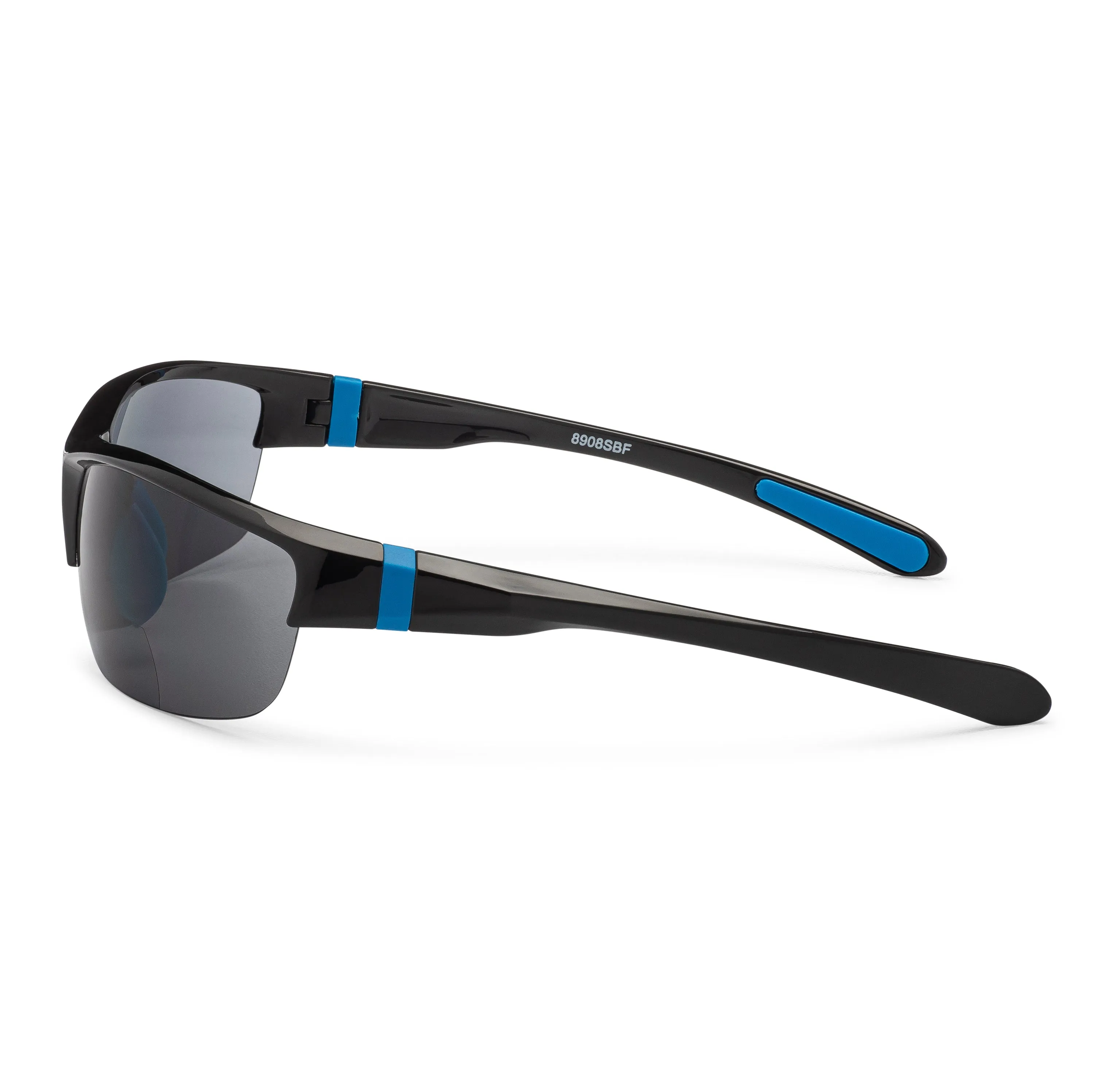 grinderPUNCH Bifocal Sunglasses Outdoor Sun Reading Glasses Sports Eye Protection Shades Wrap Around Readers